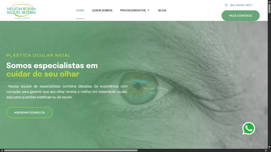 Captura real do site Boeira Bezerra